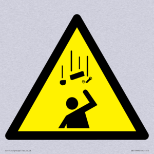 W035 Warning: Falling objects